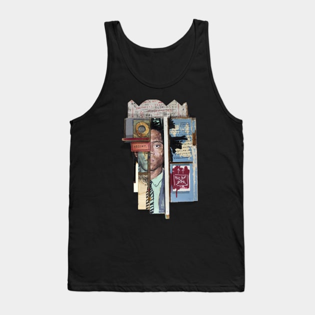 Jean-Michel Basquiat "The Price Of Salt" Tank Top by todd_stahl_art